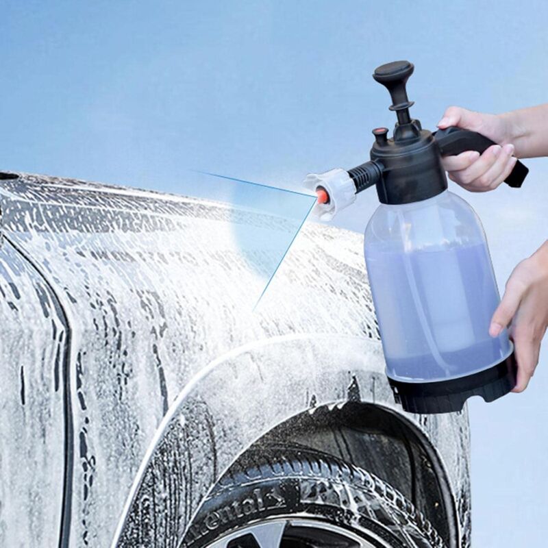 Pressure Sprayer, 2L Portable Lawn Foamer - Rich Foam Spray Tool For Home, Lawn, Garden, Car Detailing — image 3