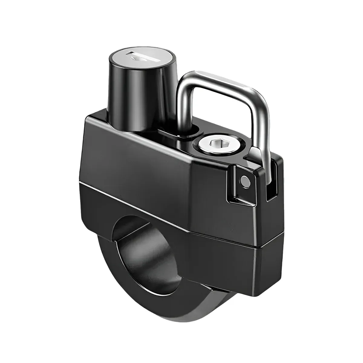 Multifunctional Motorcycle Helmet Lock Hook Key Lock Anti-Theft Durable Sturdy — image 2