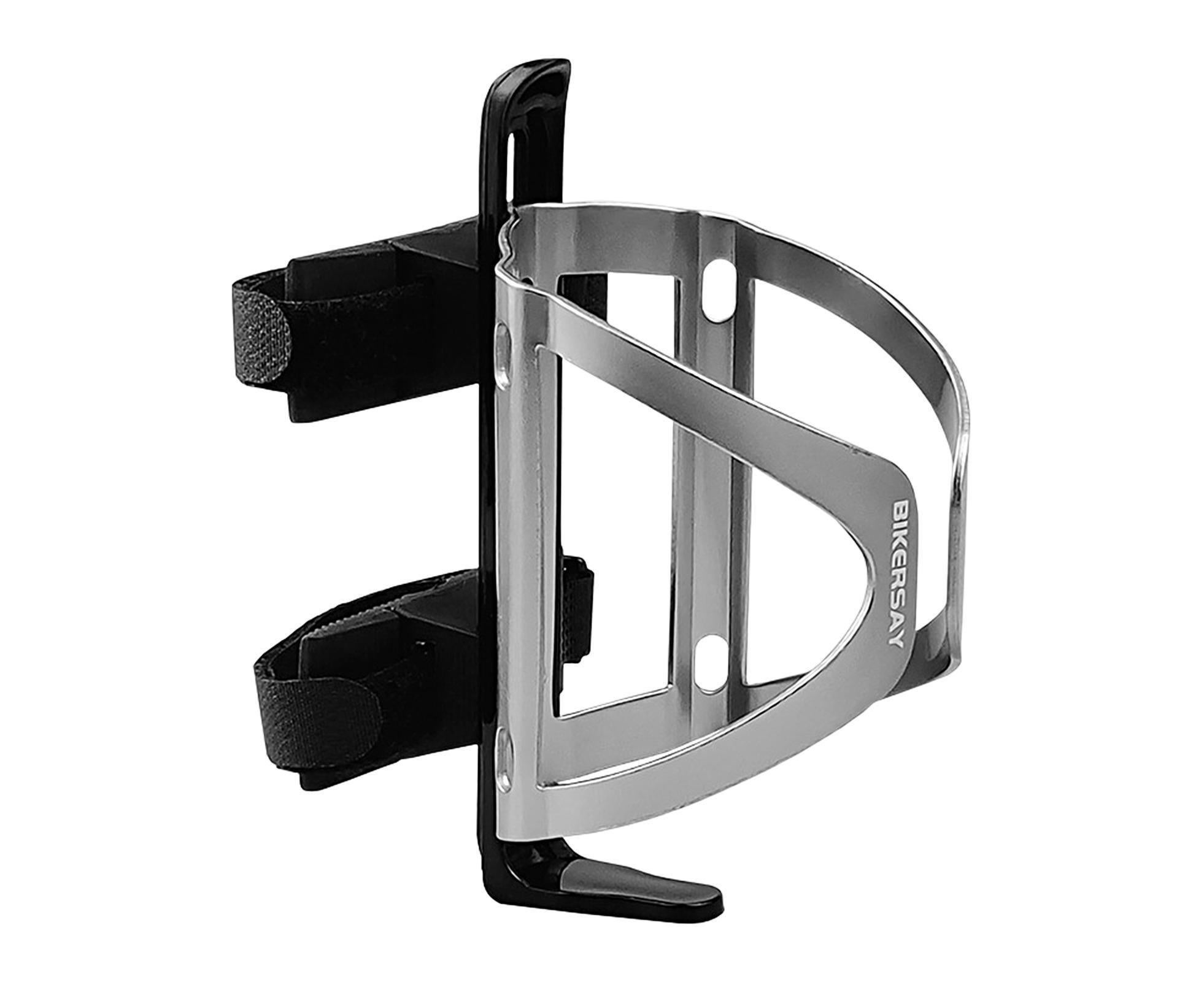 BIKERSAY Bike Water Bottle Holder Good Toughness Anti Fall Ultralight Opening Adjustable Bicycle Cup Holder for Riding — image 3
