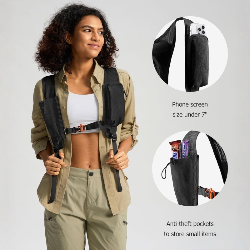 Grey Ultra-Lightweight Packable Backpack (10L) - Foldable Daypack for Travel, Hiking & Sports โ image 4