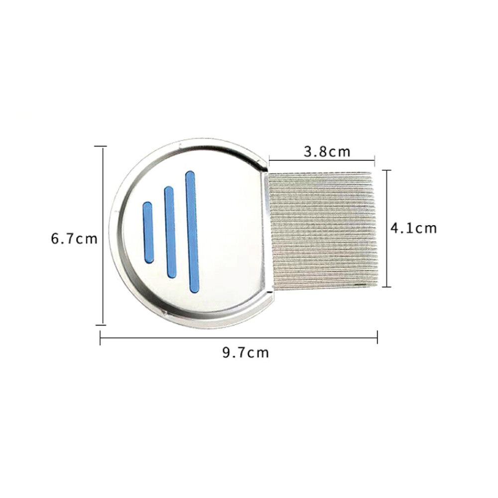 Head Lice Hair Comb - Stainless Steel - Nits Egg Flea Removal โ image 3