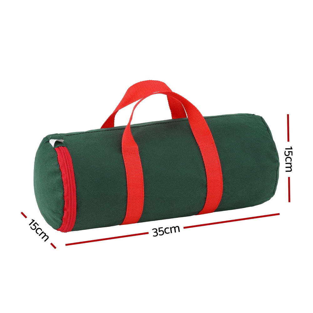 Jingle Jollys Christmas Baubles Storage Bag Xmas Ornaments Bag Container Green โ image 3