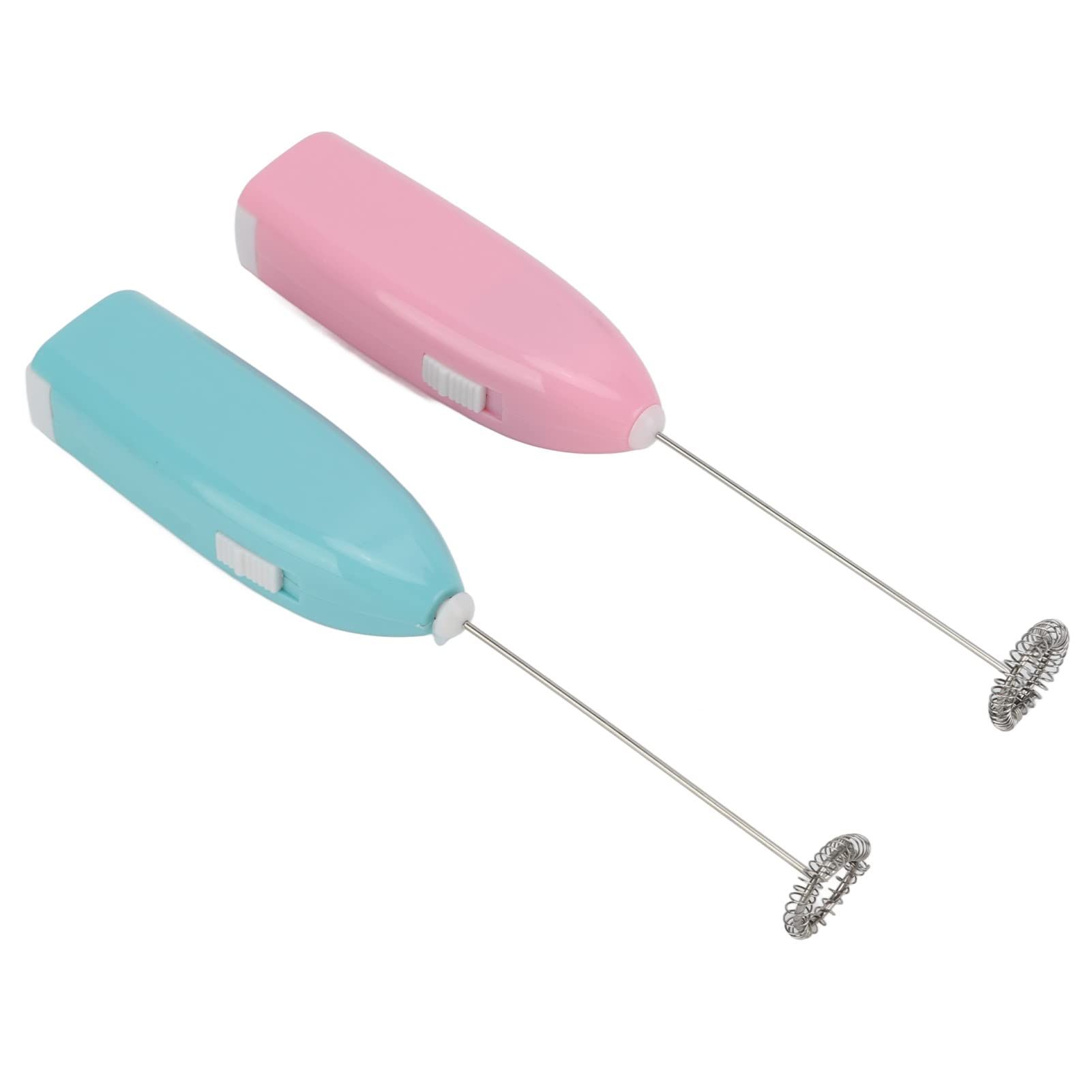 Green electric milk frother, handheld coffee stirrer, portable milk frother, suitable for lattes, cappuccinos, and home use as a whipping iron/whip โ image 4