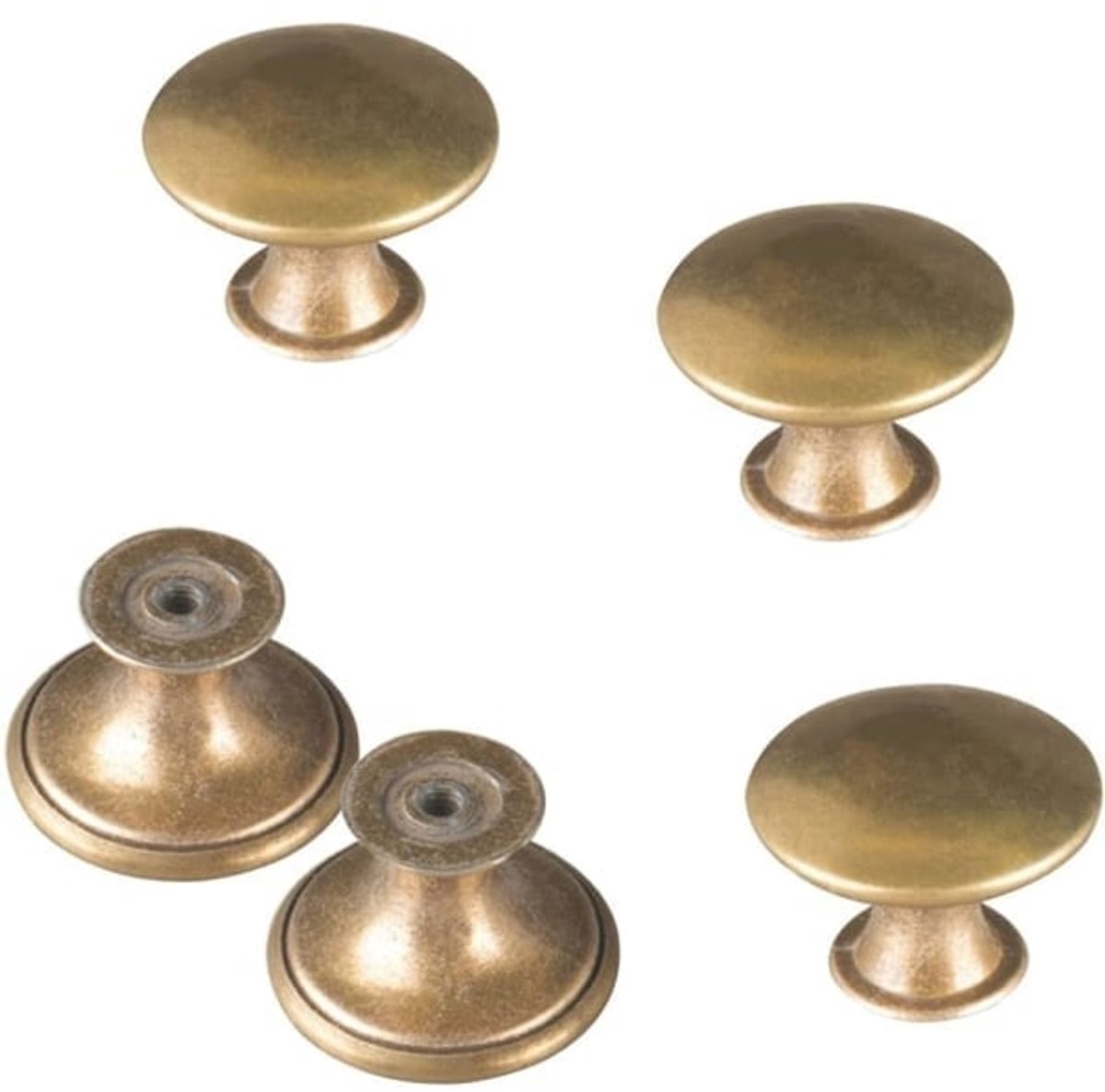 Cabinet Door Handles - Brass Door Handles - Antique Brass Handles - Cabinet Handles - 20 Items โ image 4