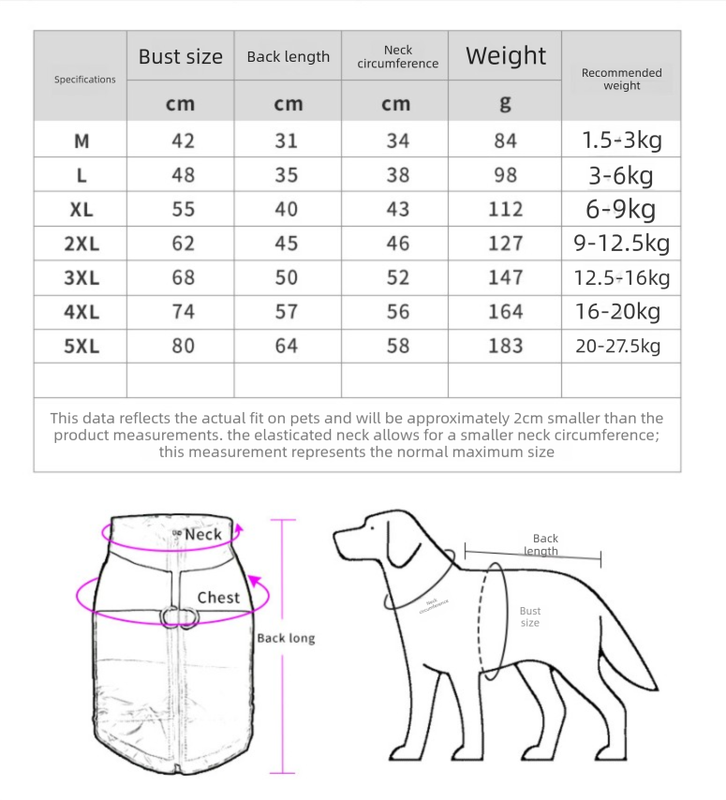 Yellow L Size Dog Clothing — Warm, Thickened Cotton Jacket for Autumn & Winter; Waterproof Pet Vest — Reflective Safety Design, Leash-Compatible — image 5