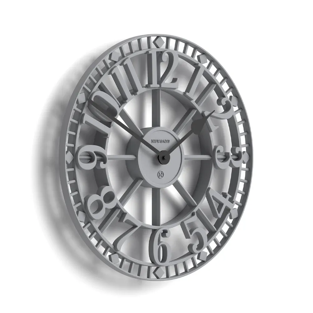 Newgate Warehouse Wall Clock-Clockwork Grey — image 3