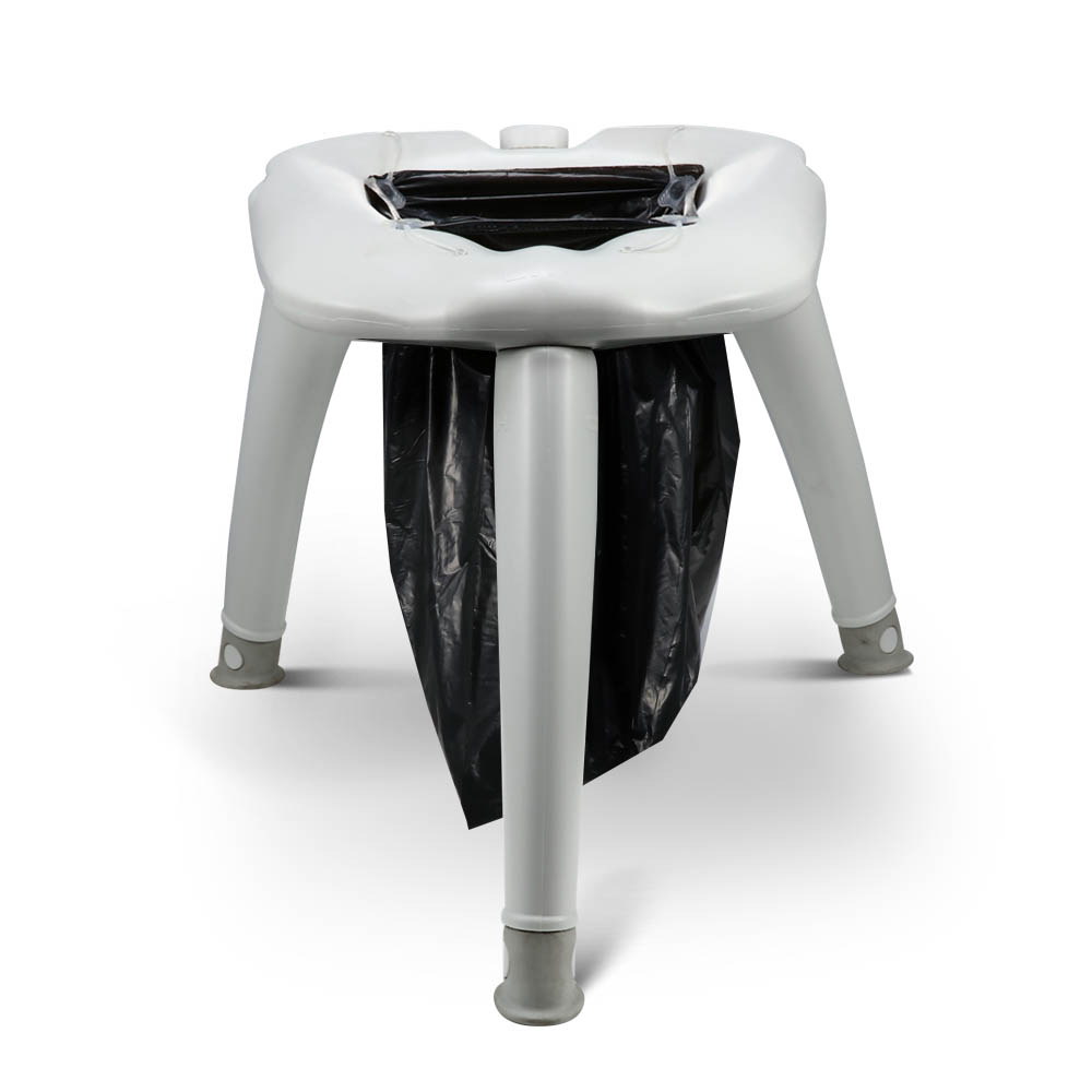 Weisshorn Portable Folding Toilet Camping Outdoor Caravan Plastic Bag โ image 3