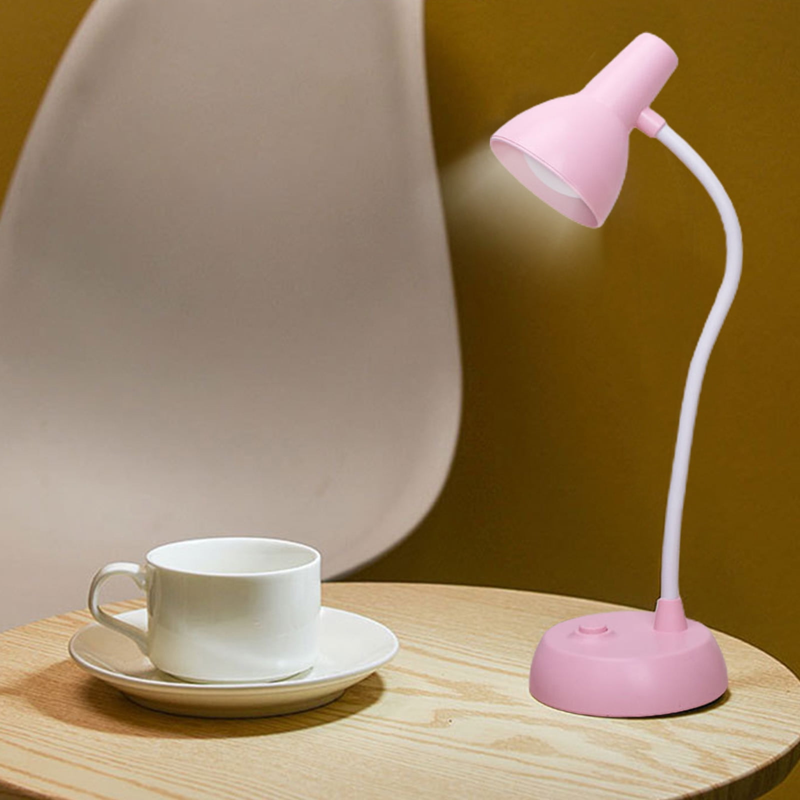 Cute Desk Lamp with USB Charging Port, Dimmable LED Reading Lamp, Flexible Gooseneck Auto Dimming Table Task Light, Bedside Reading Table Lamp, for Home Office โ image 5