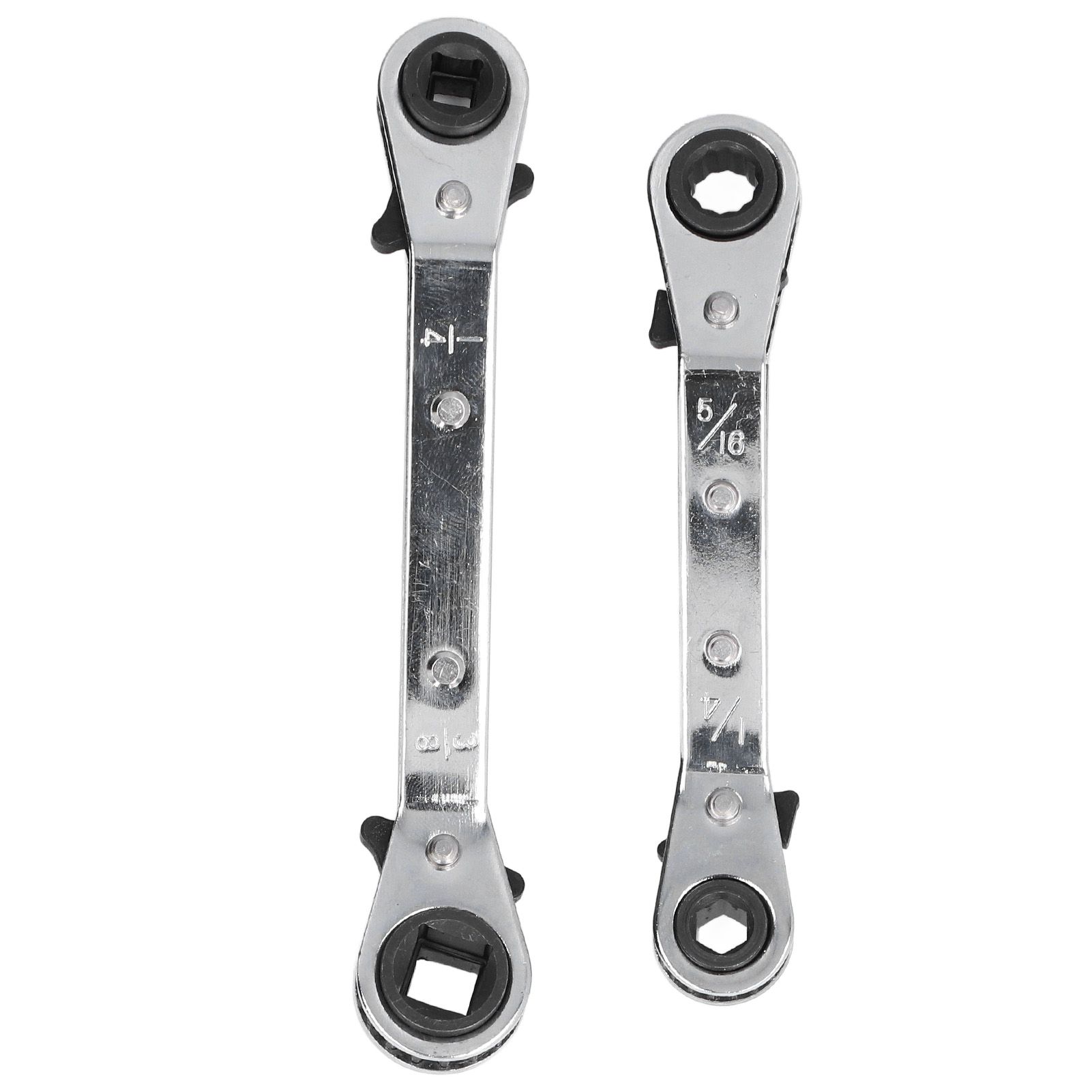 CT122 Refrigerator Ratchet Wrench 1/4 3/16 5/16 3/8 Stainless Steel Wrench Air Conditioner Repair Tool for Household โ image 3