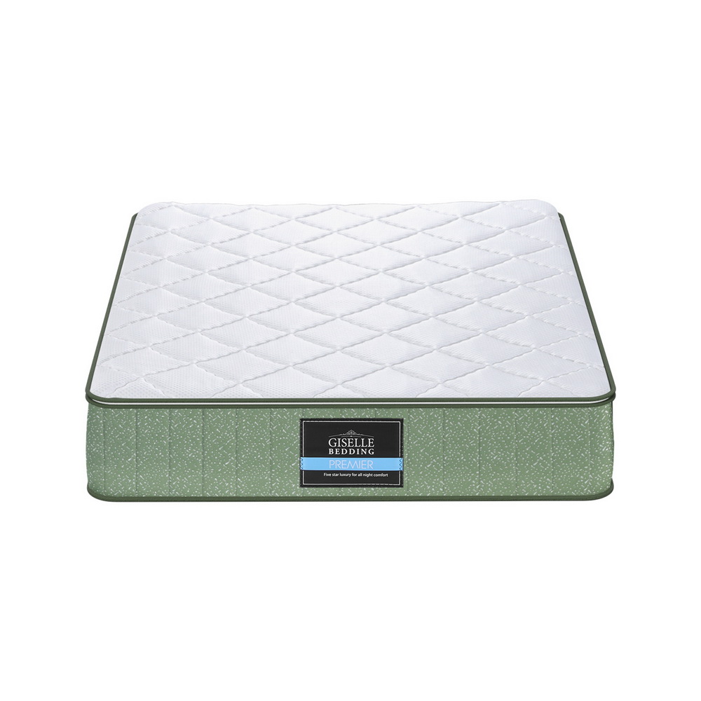 Giselle 25cm Memory Foam Mattress Dual Layer Zipper Cover Cool Charcoal Foam Mattresses King Single โ image 3