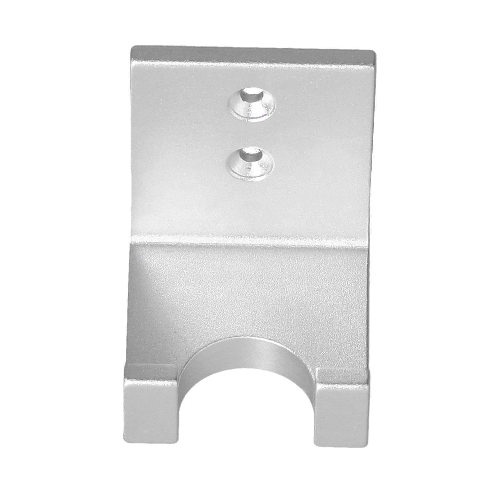 Bottomless Portafilter Rack Aluminum Alloy Viscose Perforated Dual Purpose Coffee Tamper Wall RackSilver โ image 4