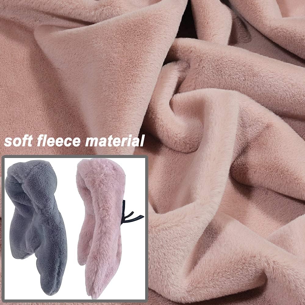 2 Pieces Bird Cozy Corner Fleece Bird Blanket Parrot Warm Nest House Bed Hanging Hammock Toy Plush Snuggle Hut Cage Bedding for Parakeets Conures Cockatiels — image 3