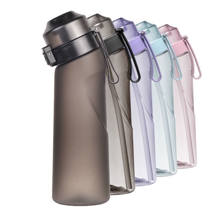 0 Sugar 0 Calorie Scented Water Bottle Matte Black — image 2