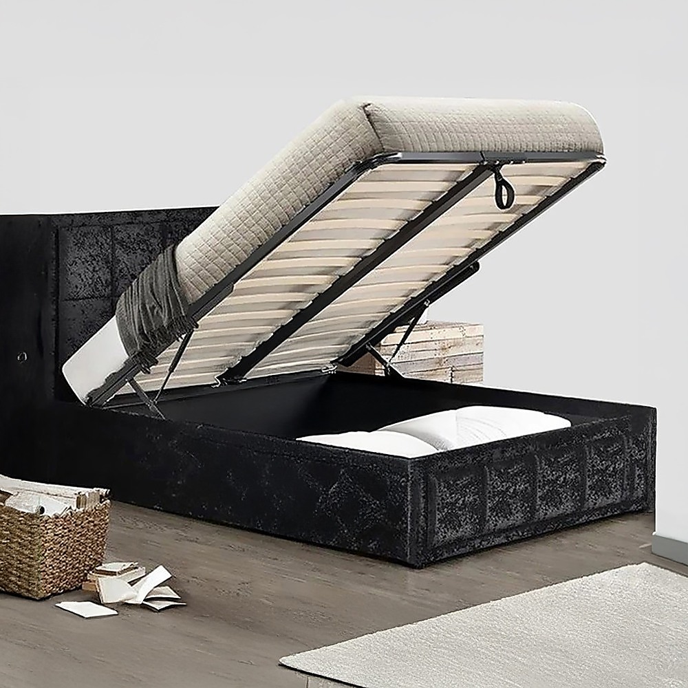 Double Gas Lift Bed Mechanism with Frame – Storage Platform & Sofa Bed Kit — image 2