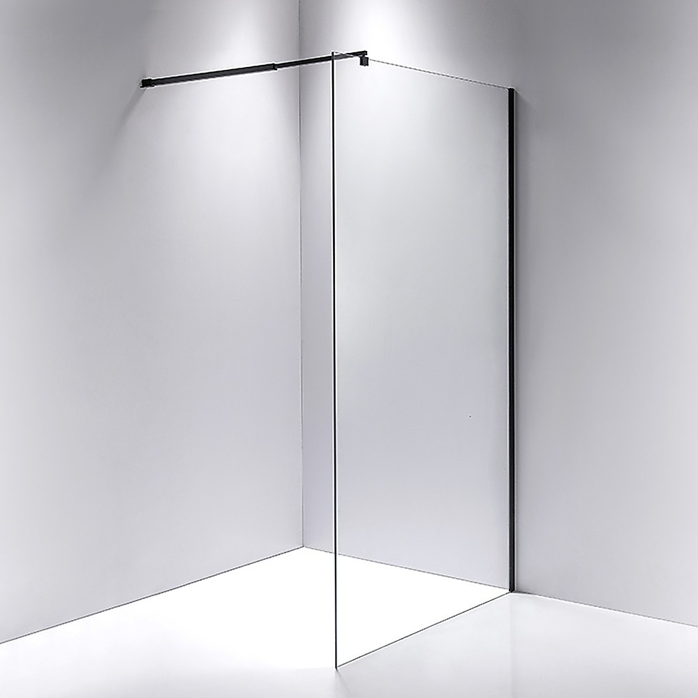 1100 x 2100mm Frameless 10mm Safety Glass Shower Screen โ image 2