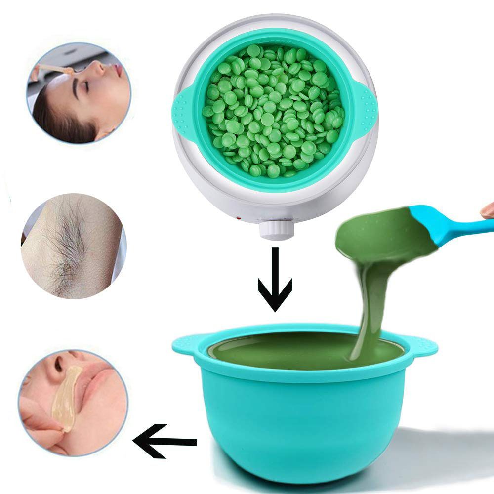 6 Pieces Silicone Wax Pot Replacement, 14 oz Wax Pot Insert for Hair Removal Wax Warmer Liner, Removable Waxing Bowl for Home Use, 500 ml โ image 2