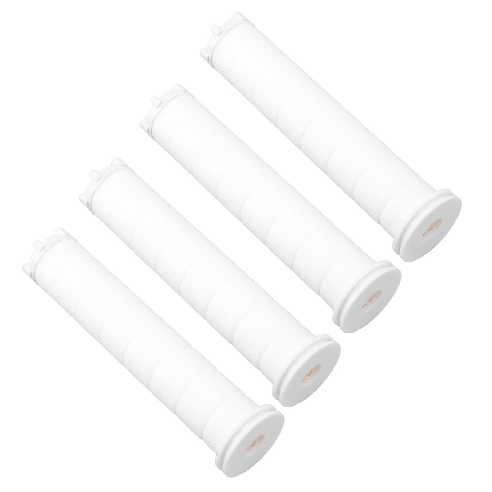12pcs Shower Head Filter Element PP Cotton White Bath Accessories for Detachable Hydro Shower Head Set โ image 4