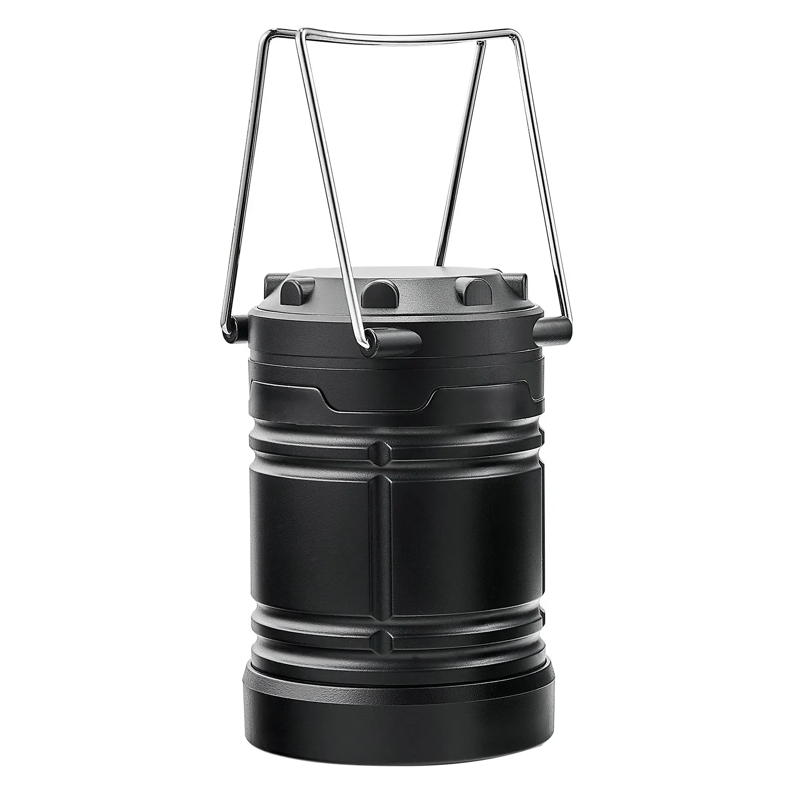 LED Camping Lanterns, 4 Pack, Magnetic Base, Battery Powered Lights, Lightweight Hanging Collapsible Lights, Black โ image 2