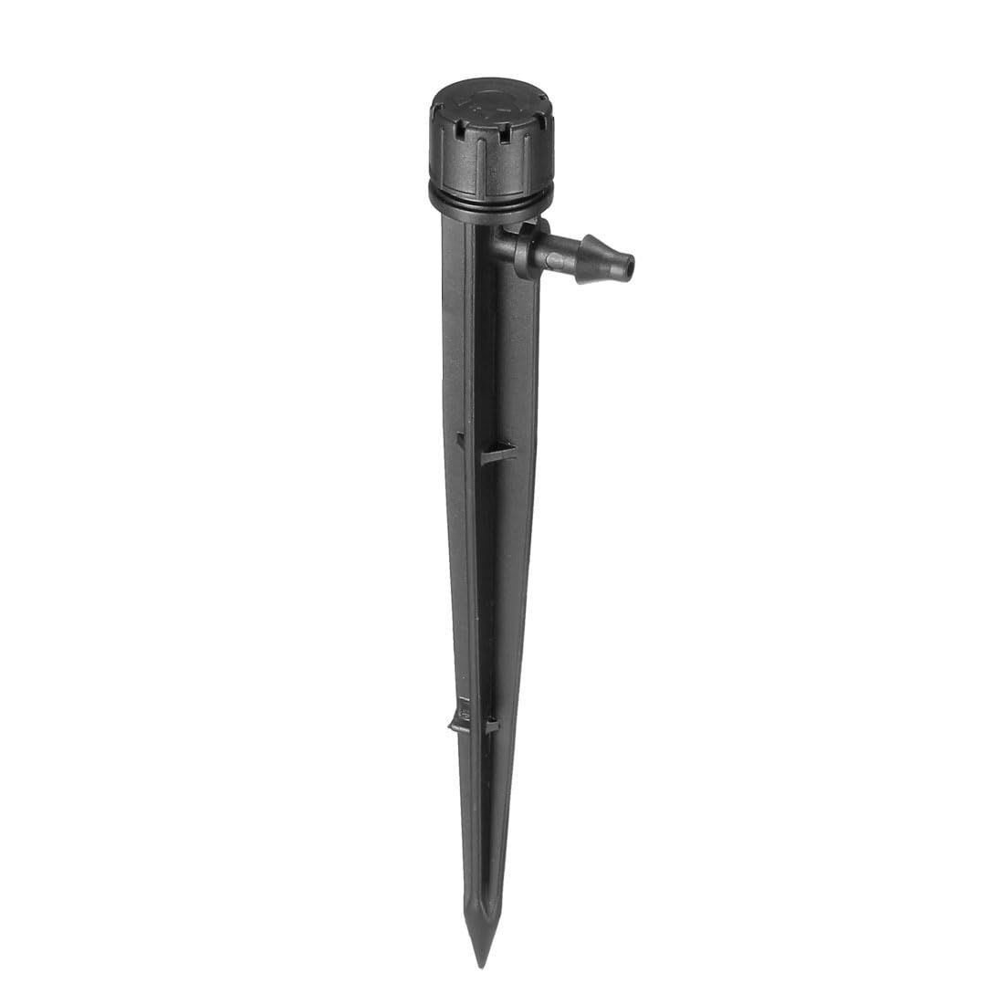 Adjustable Drip Head Landscape Fruit Tree Garden 360 degree Black 8-hole Integrated Rod Irrigation Drip Nozzle