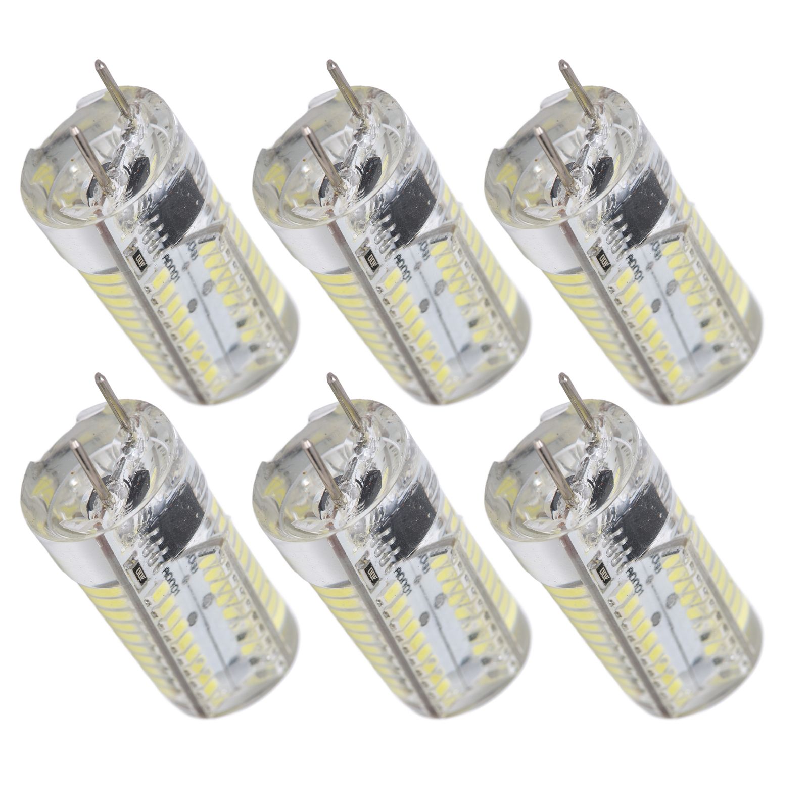 6Pcs G8 Small Bulbs 5W Small Bulb Light Source 80LED for CeilingLamp Wall Lamp Table Lamp 110VWarm Light โ image 2
