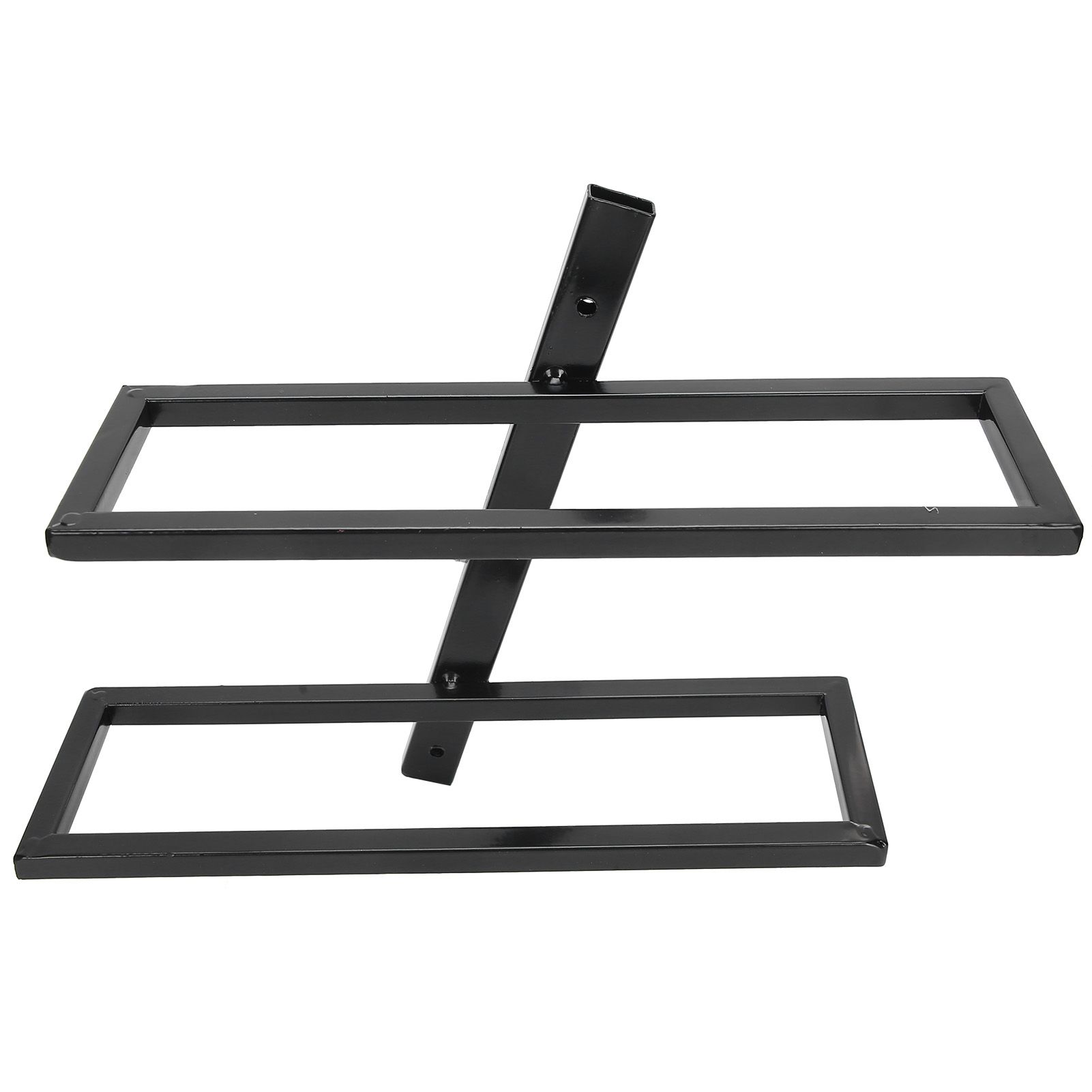 Wall Mounted Red Wine Bottle Holder Rack Storage Shelf for Household Kitchen Bar Decor2 Bottle — image 4