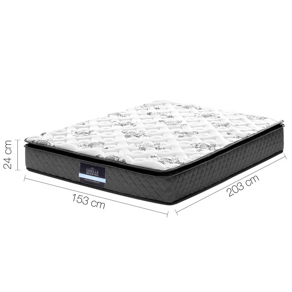 Giselle Bedding 24cm Mattress Pillow Top Queen — image 3