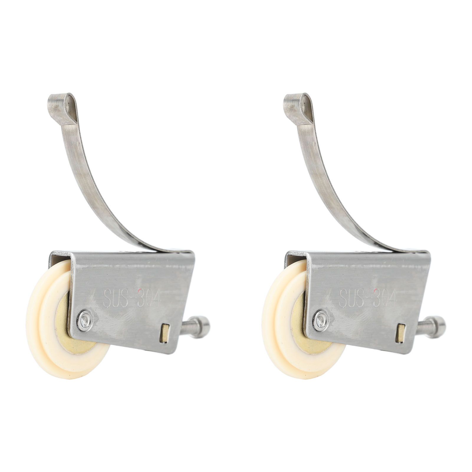 2Set Cabinet Sliding Door Window Roller Pulley Stainless Steel Sliding Door Window Roller Pulley Including Upper Wheel Waterproof Copper Core Cam Wheel โ image 2