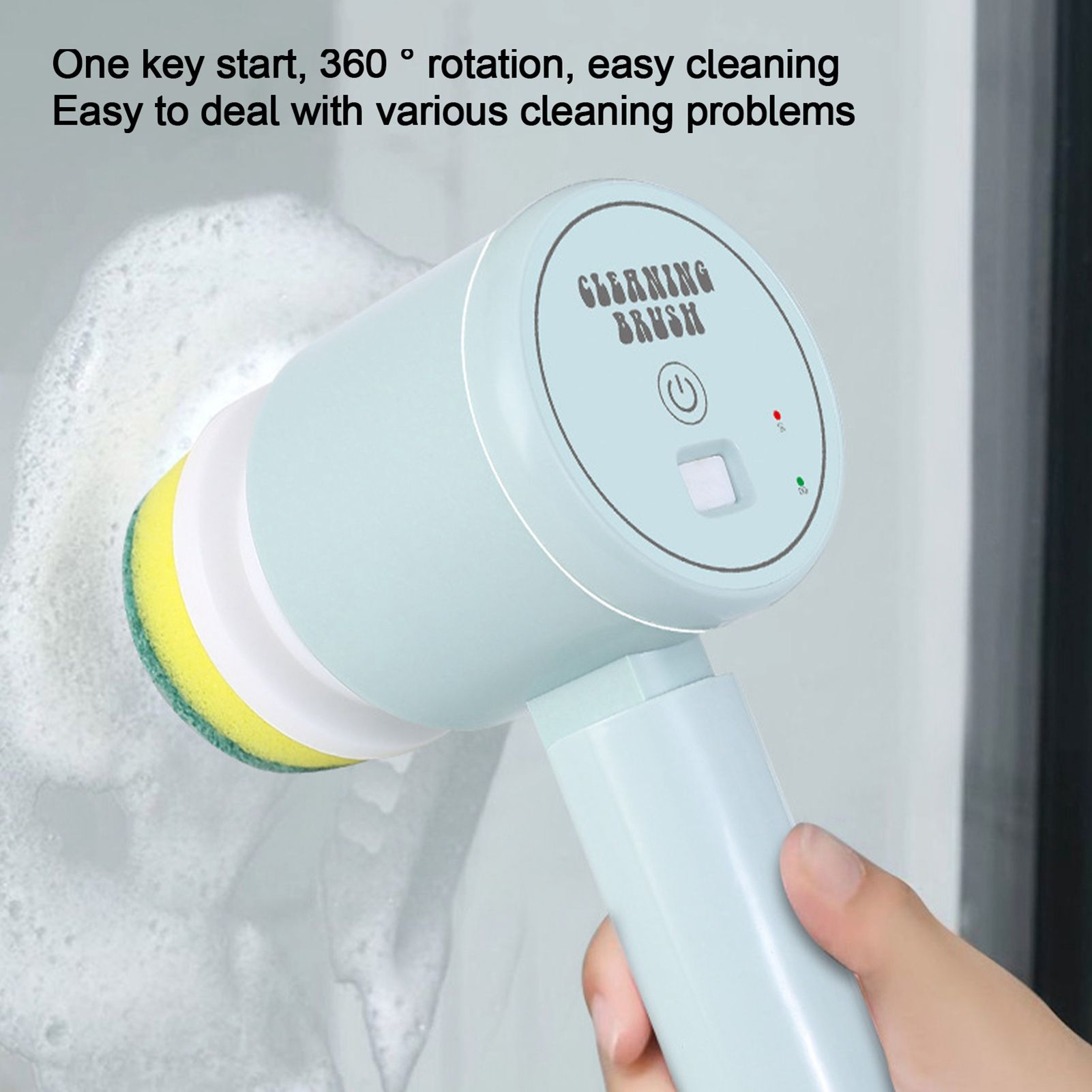 Soap Dispenser Cleaning Scrub Brush Pot Dish Brush with Storage Stand Kitchen Wash Clean Tools — image 5
