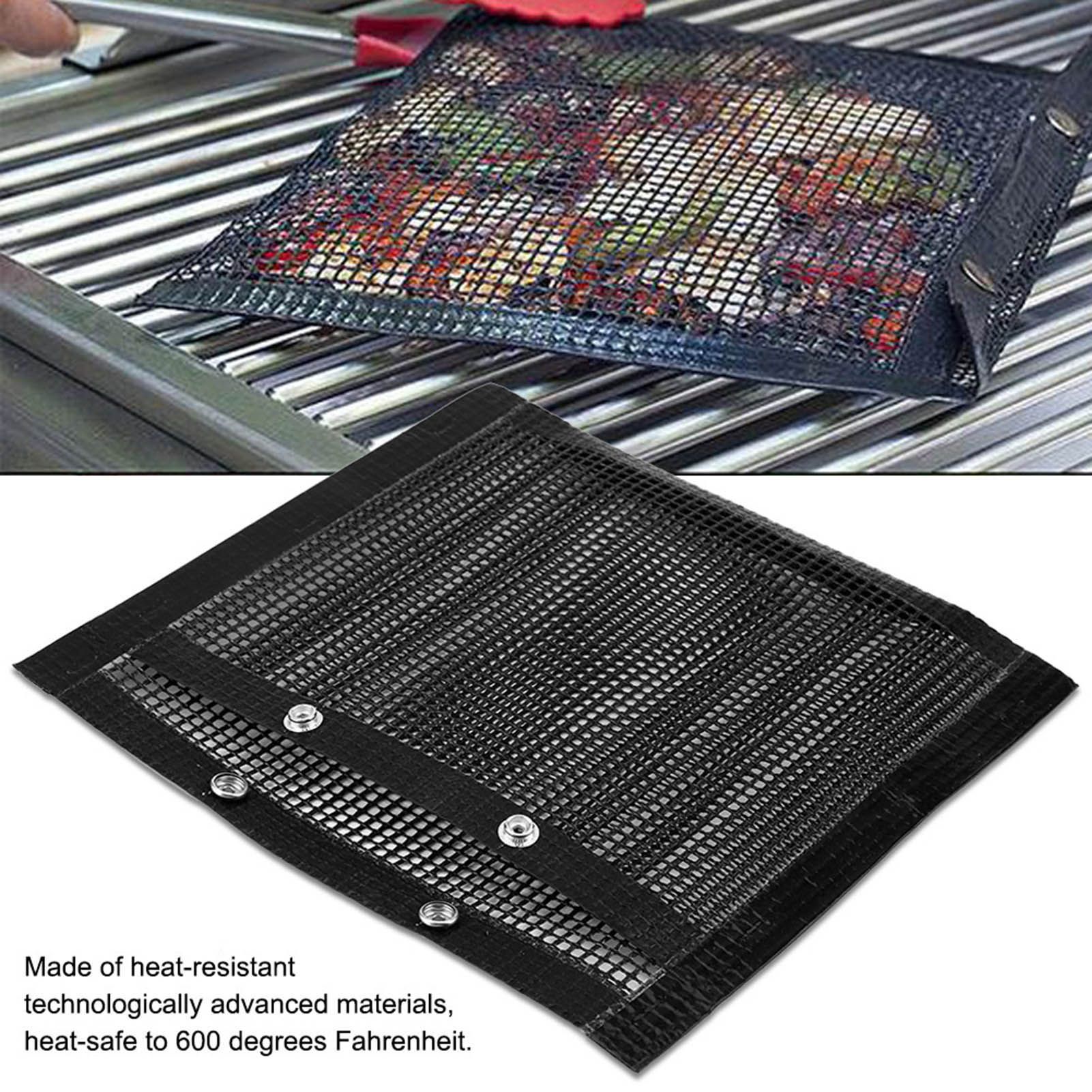 NOn Stick BBQ Bake Bag Heat resistant Mesh Grilling Bag Outdoor Panic Tool (L) — image 6