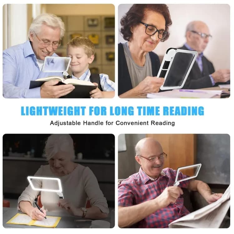 5X Magnifying Glass with 48 LED Lights, 3 Modes for Reading — image 5