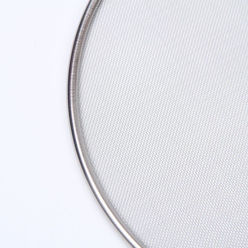 Grease Splatter Screen Stainless Steel Splash Protector Guard Fine Mesh Iron Skillet Lid Hot Oil Splash Shield, 21cm/8.3inch — image 2