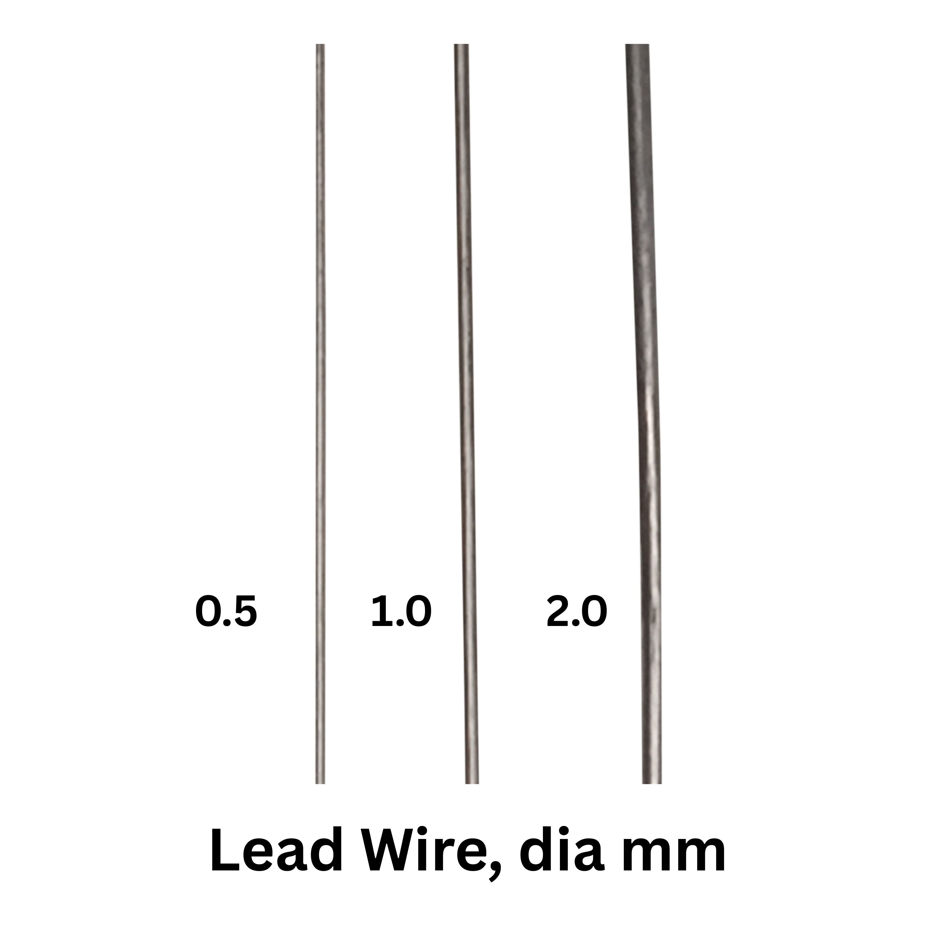 Swimerz Rigging Wire, Lead, 2mm, 2 mtrs — image 3
