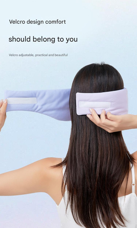 Pink Reversible All-Season Sleep Mask - Cooling & Warming with Sound Muffling Ear Covers Function โ image 5