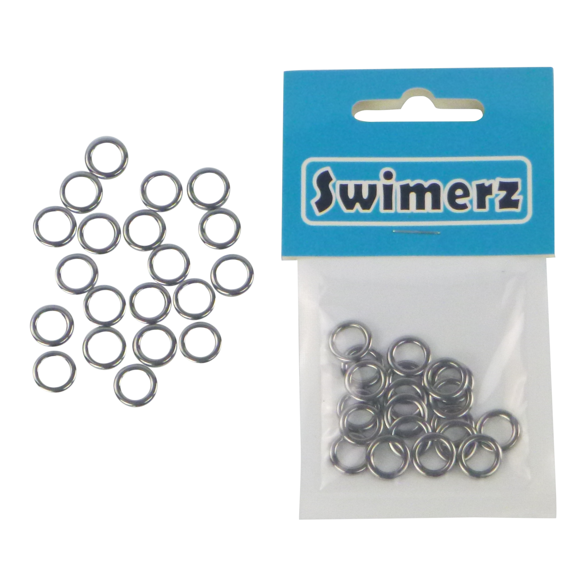 Swimerz Solid Jigging Rings, 11mm, 20 pack — image 3
