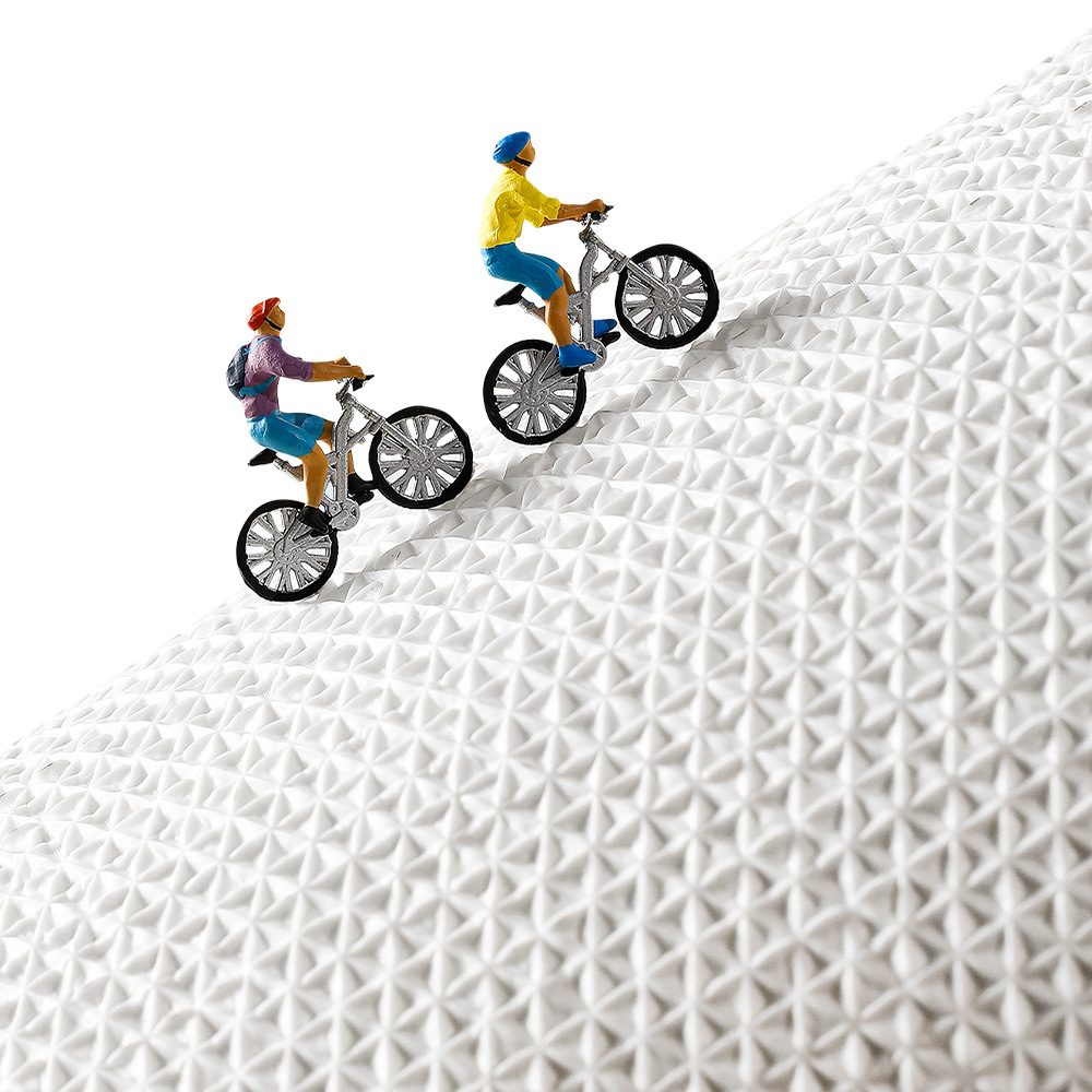 Premium Bath Mat with 8X Water Absorption & Non-Slip Base(Footprints by the seaside) โ image 2