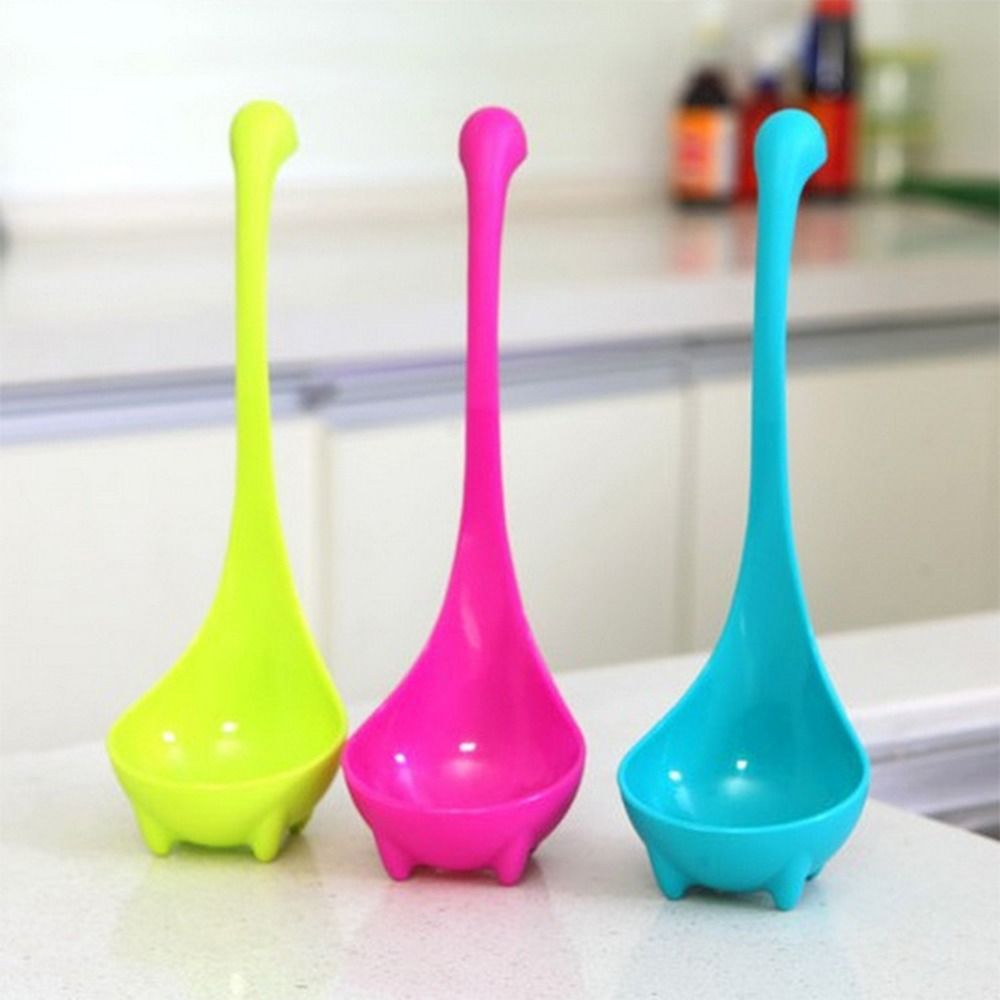 Nessie Soup Ladle 3-Pack with Loch Ness Design Upright Spoon Compatible with Kitchen Bar Tools โ image 4