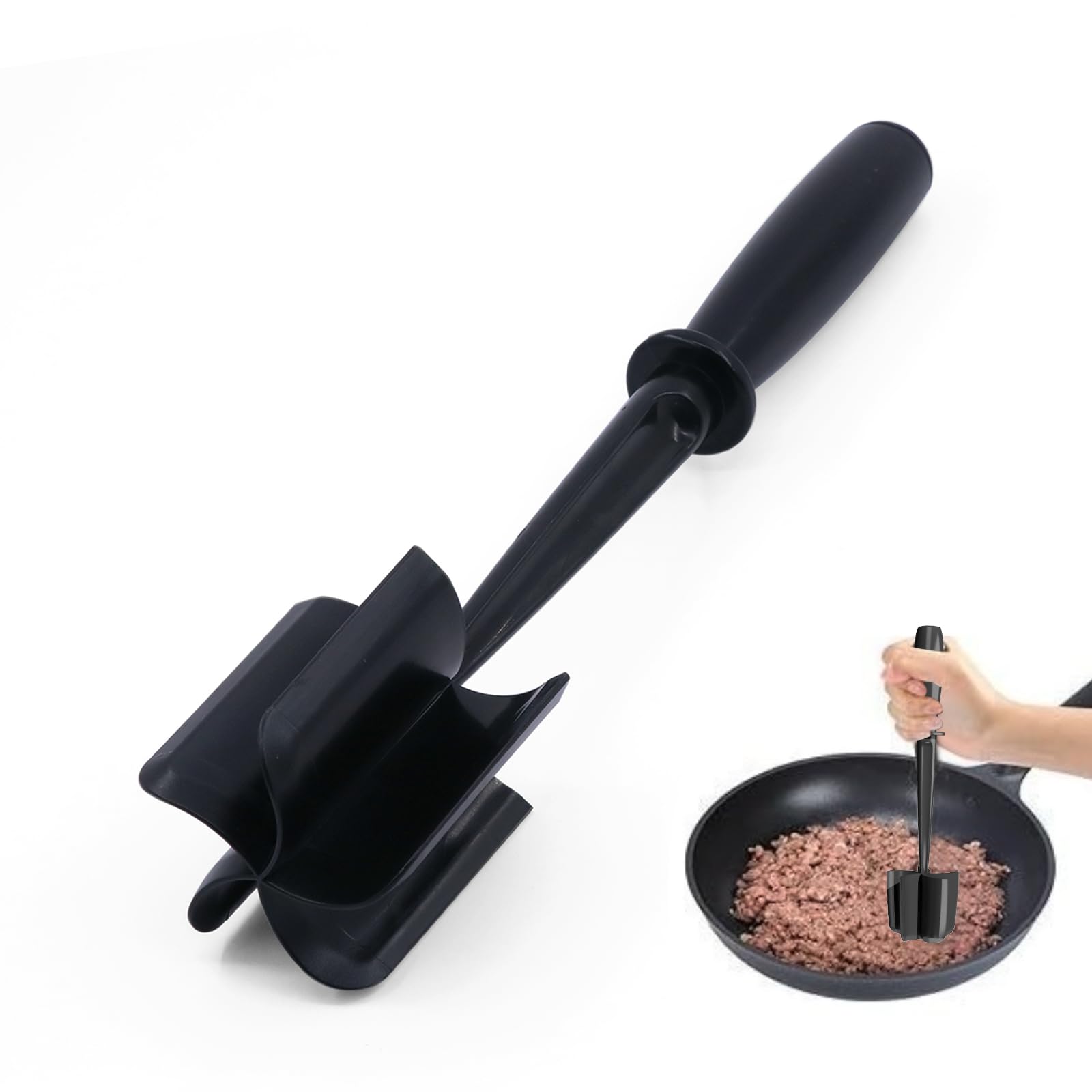 Minced Meat Ruller - Potato Masher - Meat Masher - Mashed Potatoes - Meat Chopper - Kitchen Utensils - Vegetable Masher - Hamburger Chopper - Mashed Potato