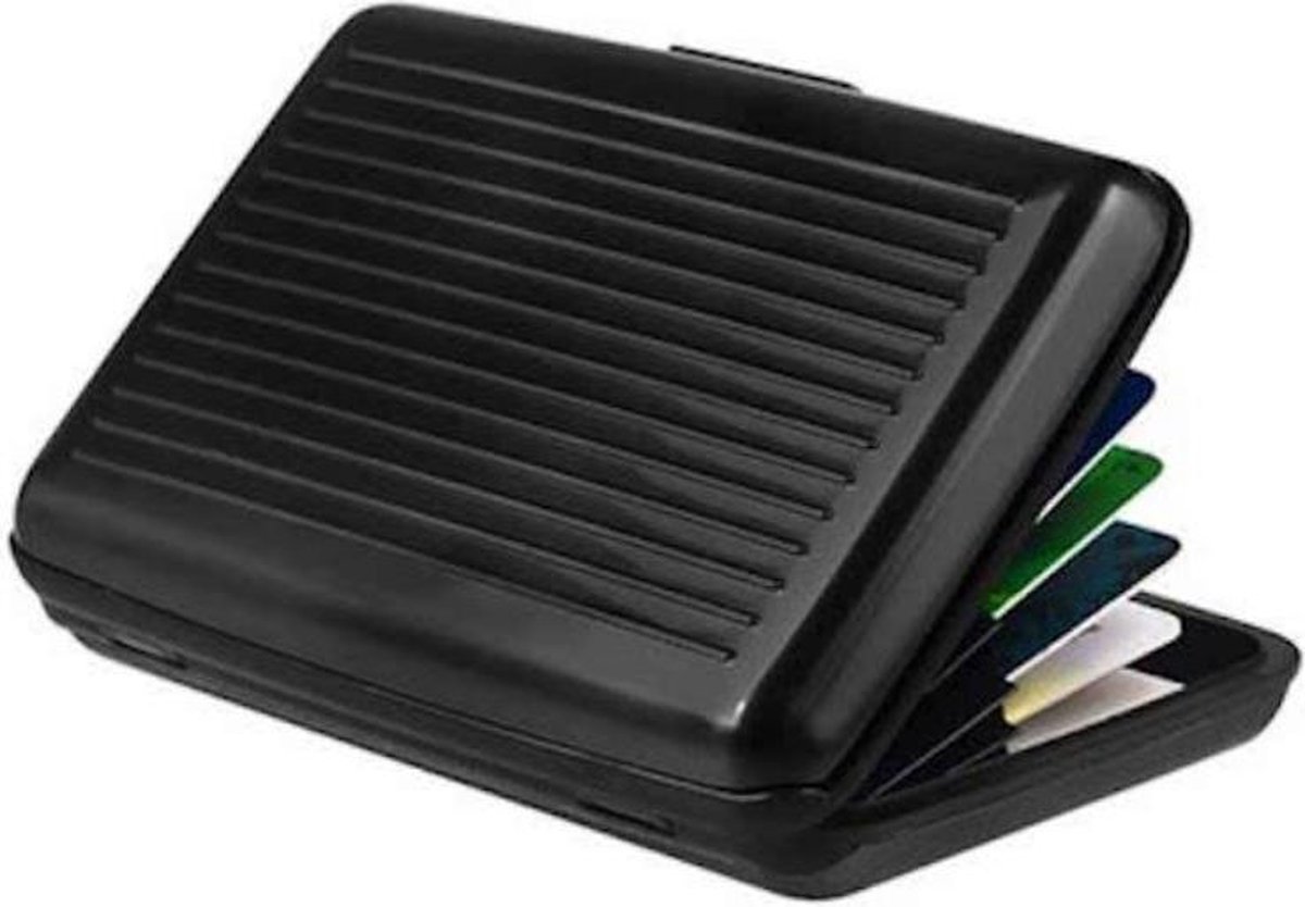Aluminum Card Holder | Aluminum Wallet | Card Holder | Black