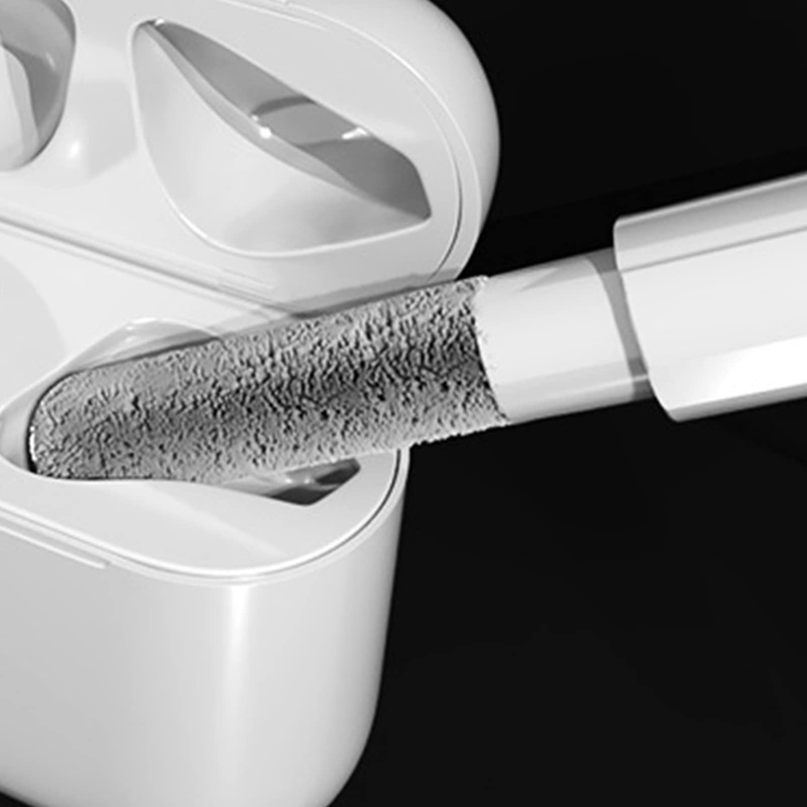 Bluetooth-Compatible Headphone Cleaning Pen Pen-Shaped Deeply Clean Portable Wireless Headphone Cleaning Tool Brush Compatible — image 2