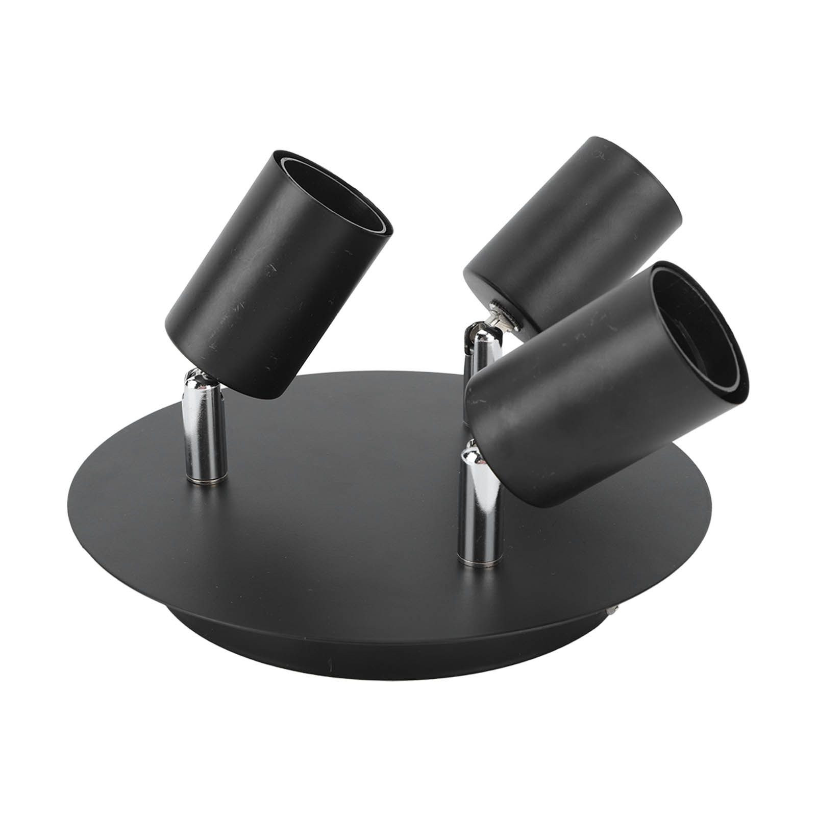 Ceiling Spotlight Holder 3 Head Rotating Lamp Base Ceiling Lamp Holder E27 Track Light Holder for Kitchen Bedroom 85โ265V โ image 6