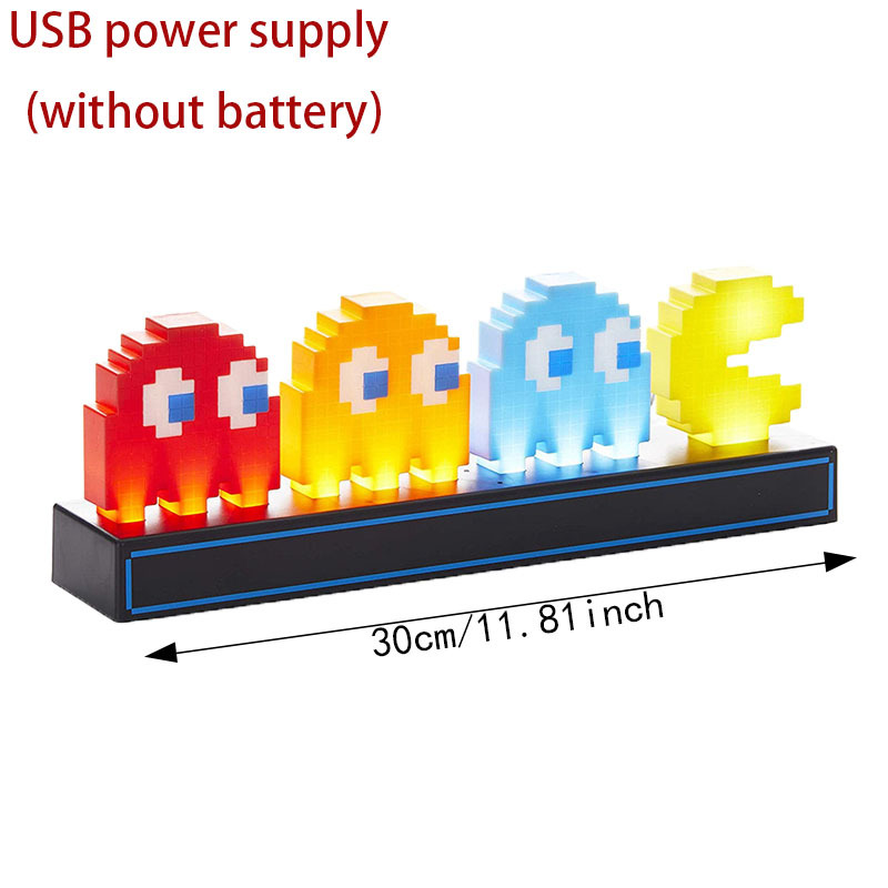 Cute Pac-Man Night Light Set with 3-Level Dimming — image 2