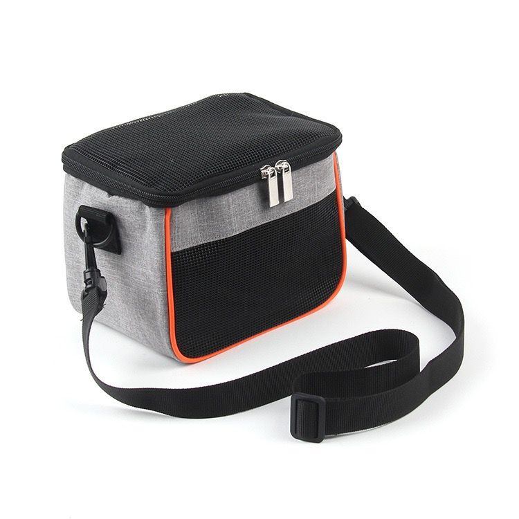 Compact Pet Carrier Sling Bag for Small Animals – Breathable Oxford Mesh Travel Tote with Adjustable Shoulder Strap, Ideal for Hamsters, Squirrels, Hedgehogs