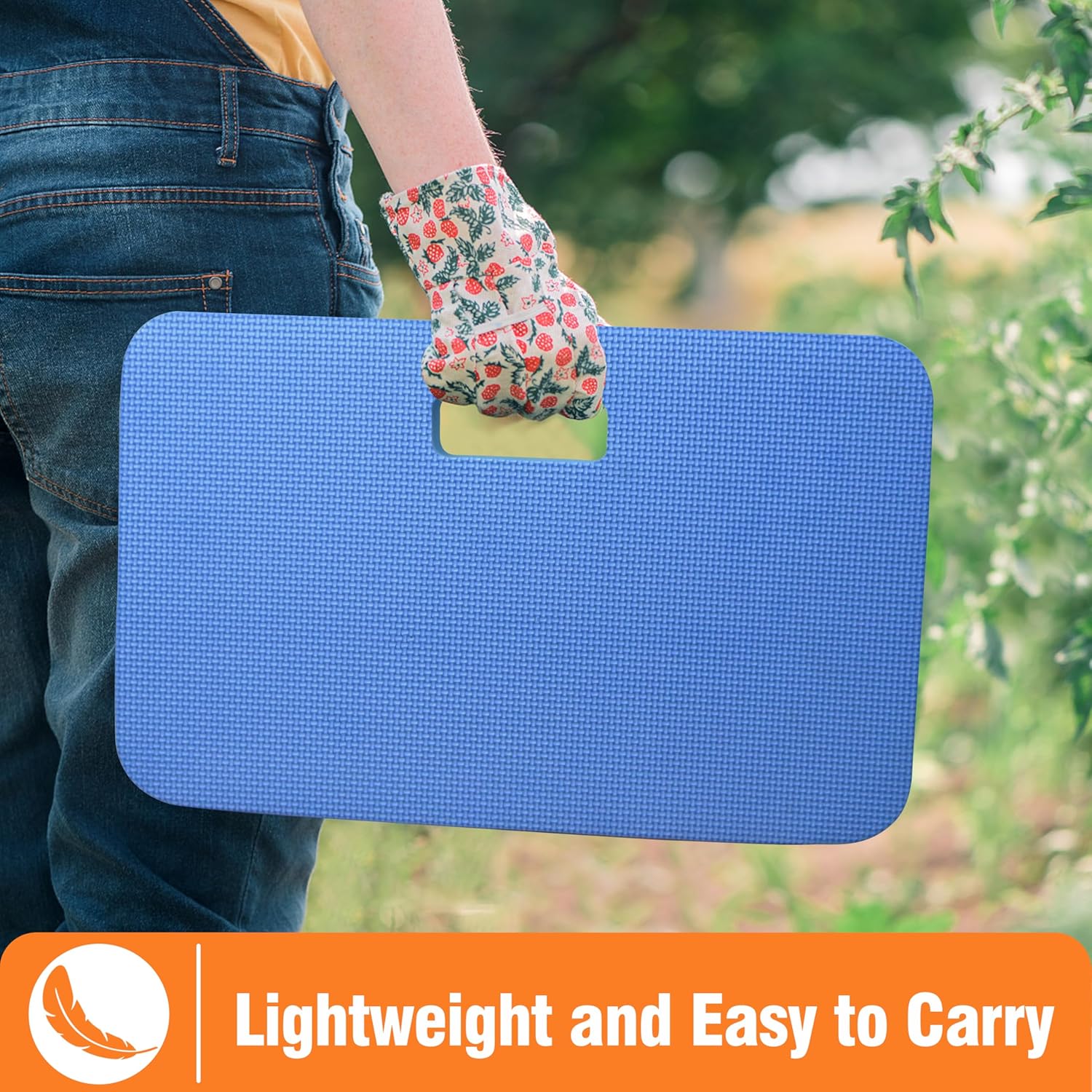 3-Pack Garden Kneeling Pad - For Gardening, Baby Bath, Yoga, Pilates, Exercise, Blue โ image 4