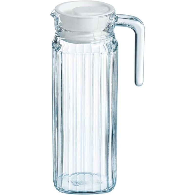 Arcoroc Quadro Frigo Pitcher With A Lid 110Cl, 1 Pitcher, White โ image 2