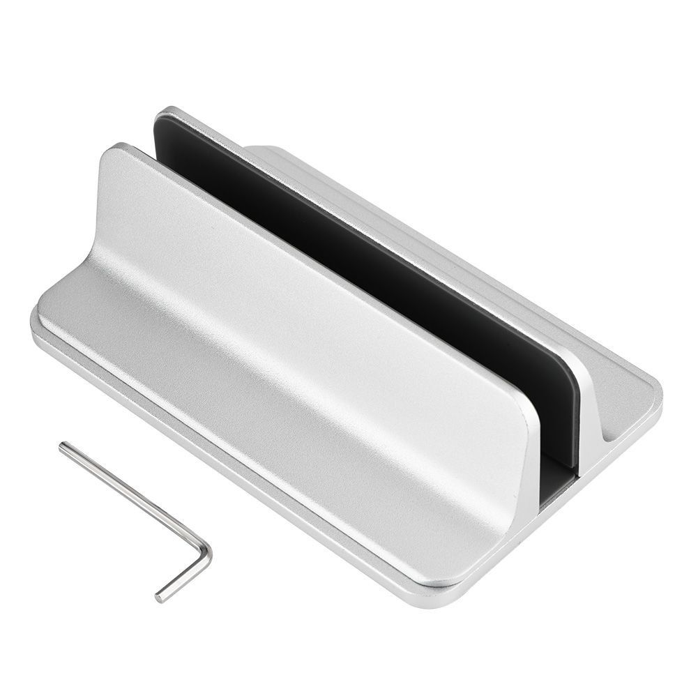 Adjustable Aluminum Vertical Laptop Stand NoteBooks Holder