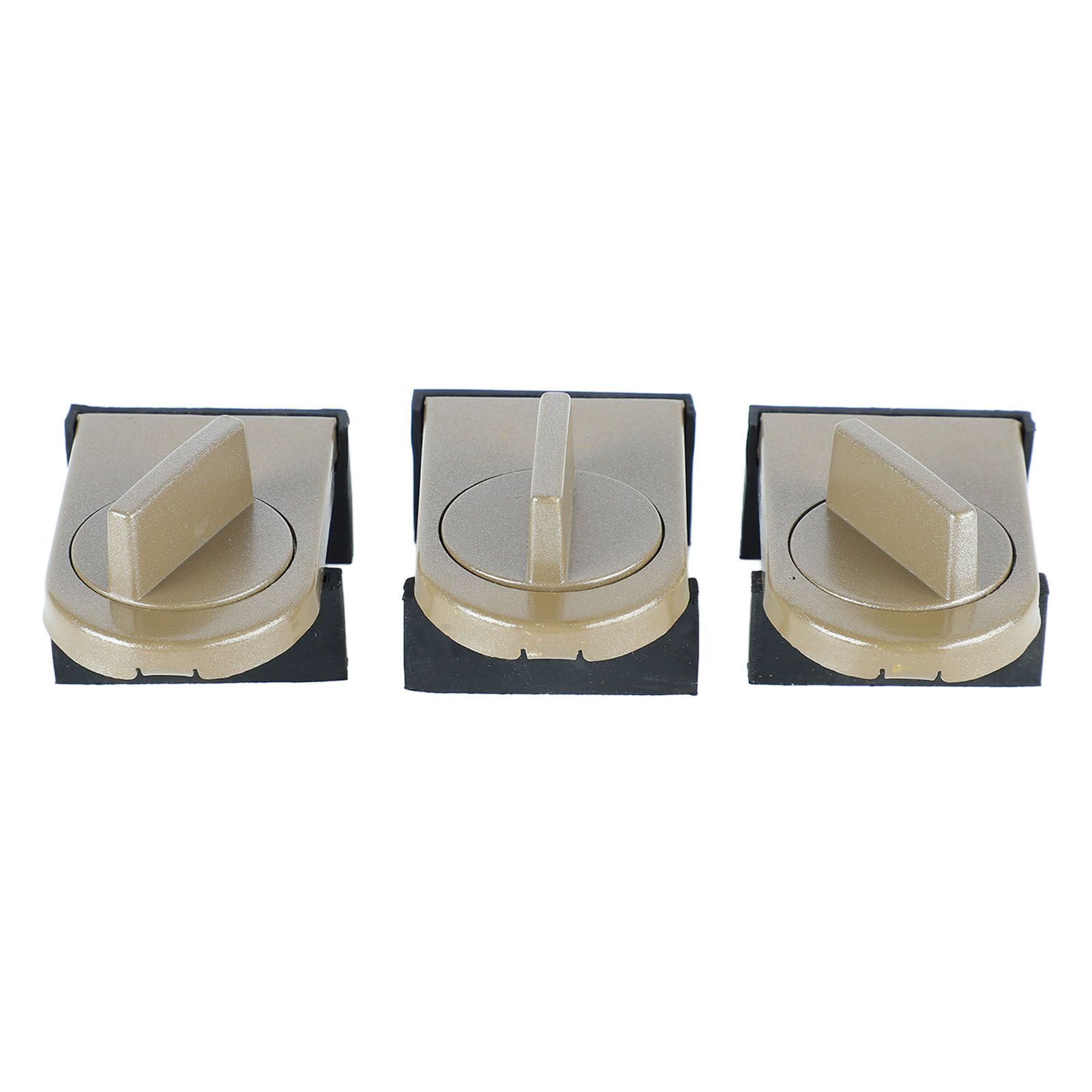 3PCS Sliding Window Locks Aluminum Alloy Safety Lock for Home Bedroom Bathroom Office Brown โ image 5
