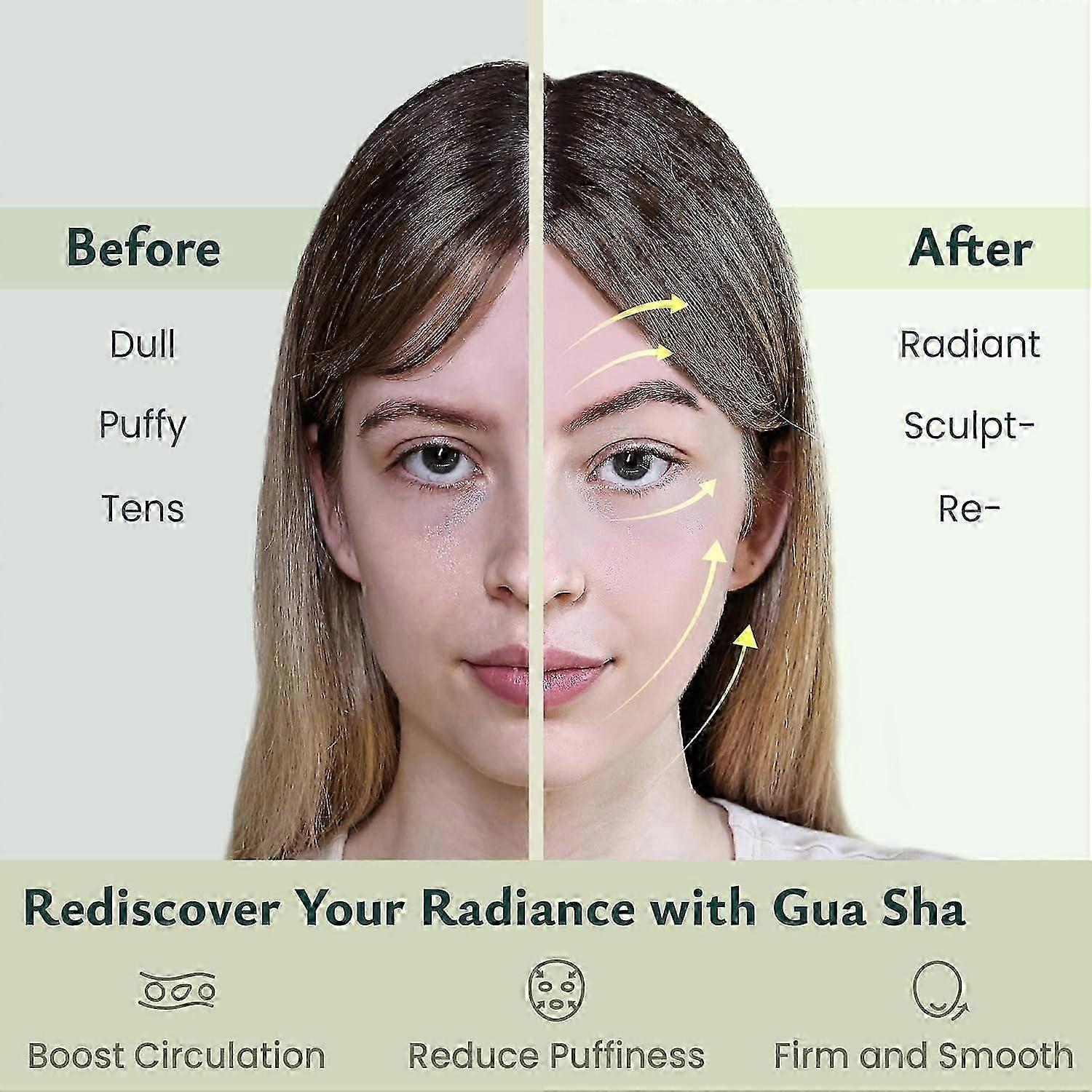 New Guasha Massage Set, 4pcs Gua Sha Facial Scraping Tools for SPA Use — image 3