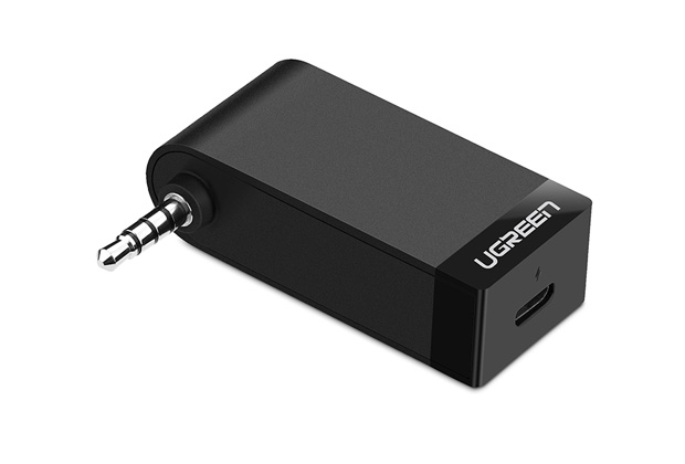 UGREEN Wireless Bluetooth 4.1 Music Audio Receiver Adapter with Mic & Batery - black (30348) — image 5