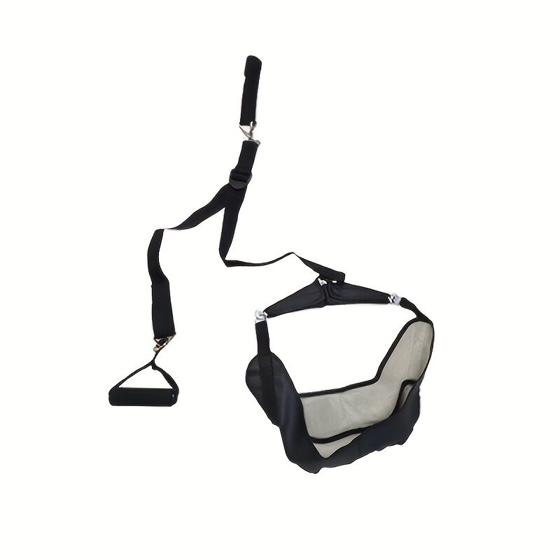 Portable neck stretcher for home use, medium tension with polyamide material, 360° rotation and 2-point connection, suitable for travel and home use to relieve — image 5