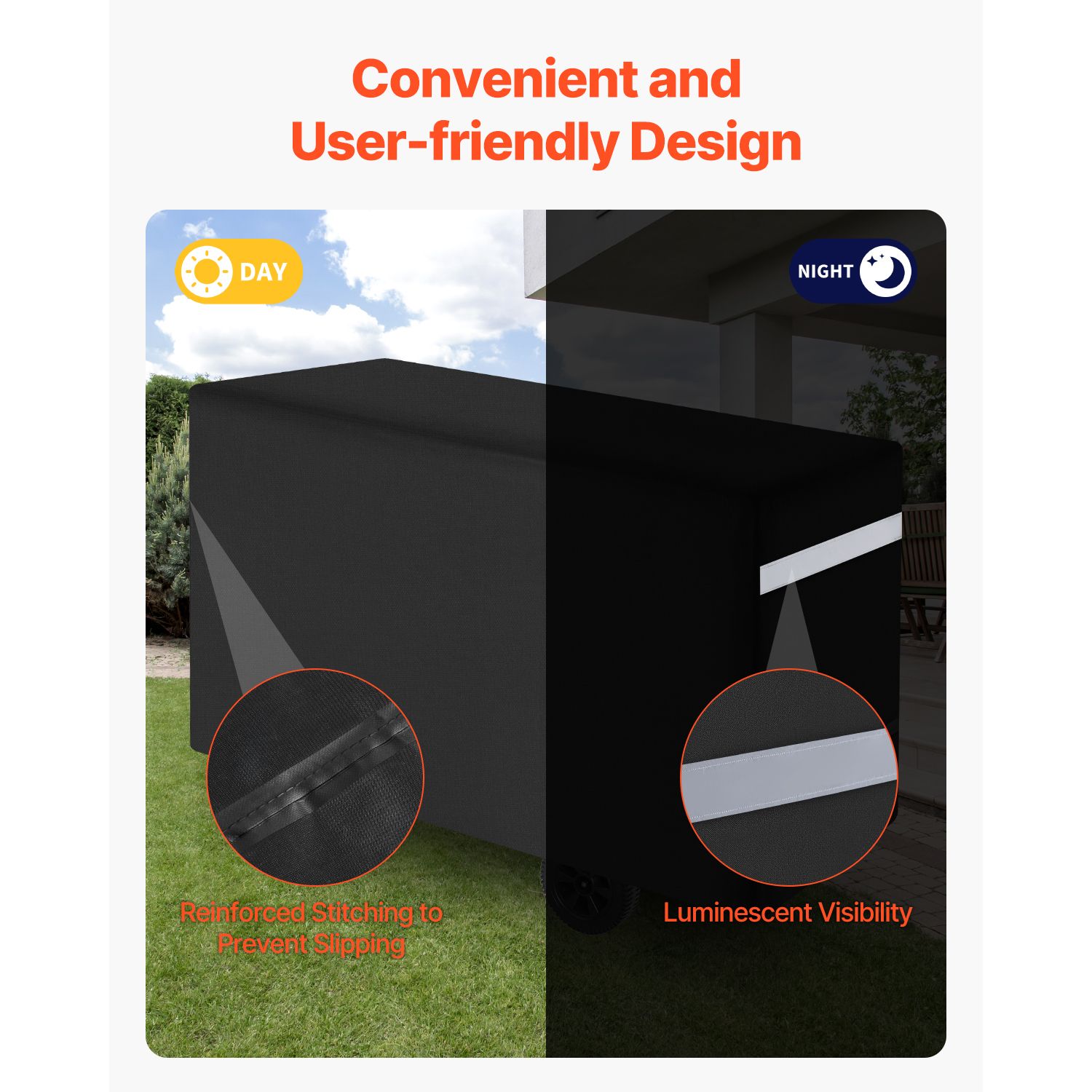 66 inch Grill Cover Heavy Duty BBQ Gas Grill Cover Outdoor Waterproof — image 5